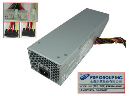 Picture of FSP Group Inc FSP180-50NPL Server - Power Supply FSP180-50NPL, 36-200077, 180W