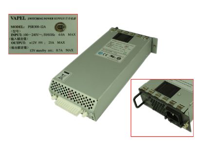 Picture of VAPEL PSR300-12A Server - Power Supply 300W, PSR300-12A