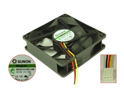 Picture of SUNON ME92251V3-000U-G99 Server-Square Fan ME92251V3-000U-G99