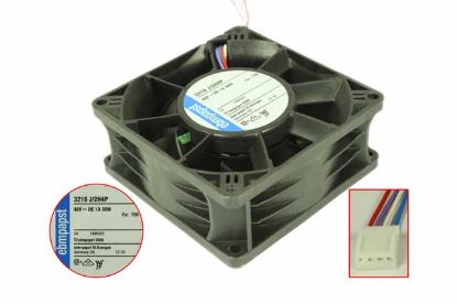 Picture of ebm-papst 3218 J/2H4P Server - Square Fan sq90x90x38mm, 4-wire, 48V 50W