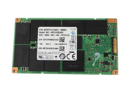 Picture of Samsung MZRPC512HAFU-000S0 SSD LIF  512G, MZ-RPC5120/0S0
