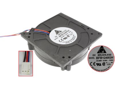 Picture of Delta Electronics BFB1248GH Server - Blower Fan T5RK, bw120x120x32, 3-wire, 48V 0.96
