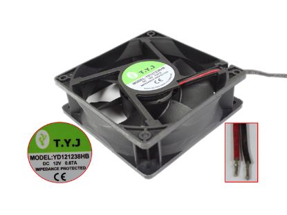 Picture of Other Brands YD121238HB Server - Square Fan sq120x120x38mm, 2-wire, DC 12V 0.67A