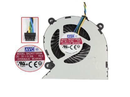 Picture of AVC BAZA0710R5M Cooling Fan  P011, 5V 0.65A, 30x4Wx4P, Bare