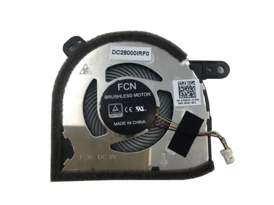 Picture of Dell Latitude 5290  Cooling Fan DFS1503058R0T, DC28000IRF0, FJ30 07487H