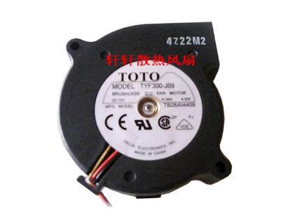 Picture of TOTO TYF300-J09 Server-Blower Fan TYF300-J09, TB26A14409