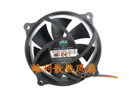 Picture of Cooler Master A9225-25RB-4AP-F1 Server-Round Fan A9225-25RB-4AP-F1, DF0922512RFHN