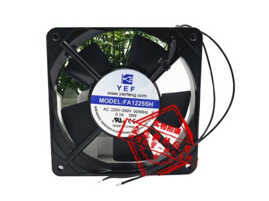 Picture of YEF / Yierfeng FA1225SH Server-Square Fan FA1225SH