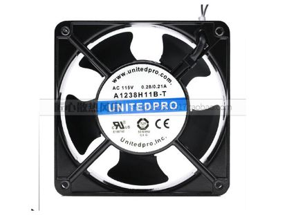 Picture of UNITEDPRO A1238H11B-T Server-Square Fan A1238H11B-T