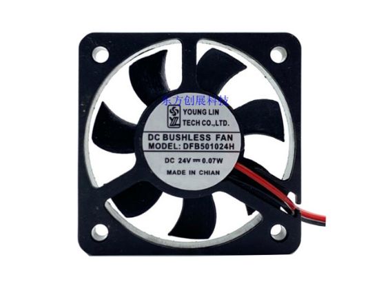 Picture of Young Lin Tech DFB501024H Server-Square Fan DFB501024H