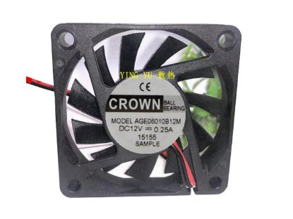 Picture of CROWN AGE06010B12M Server-Square Fan AGE06010B12M