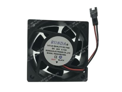 Picture of RUNDA RS6025B24MA Server-Square Fan RS6025B24MA