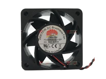 Picture of DOCENG FD246025-DL1 Server-Square Fan FD246025-DL1
