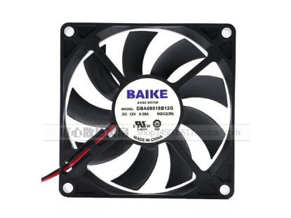 Picture of BAIKE DBA08015B12G Server-Square Fan DBA08015B12G