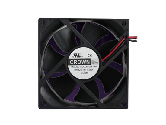 Picture of CROWN AGC08025B24H Server-Square Fan AGC08025B24H