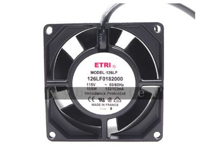 Picture of ETRI 126LF0182000 Server-Square Fan 126LF0182000