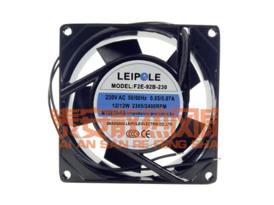 Picture of Leipole F2E-92B-230 Server-Square Fan F2E-92B-230
