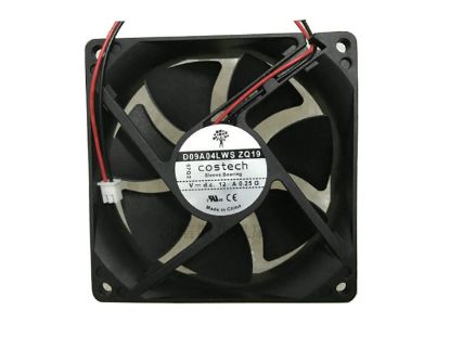 Picture of Costech D09A04LWS Server-Square Fan D09A04LWS, ZQ19