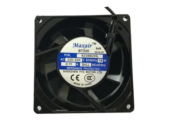Picture of Maxair 9238B2HL Server-Square Fan 9238B2HL