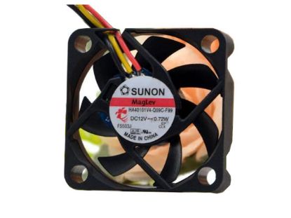 Picture of SUNON HA40101V4-Q09C-F99 Server-Square Fan HA40101V4-Q09C-F99