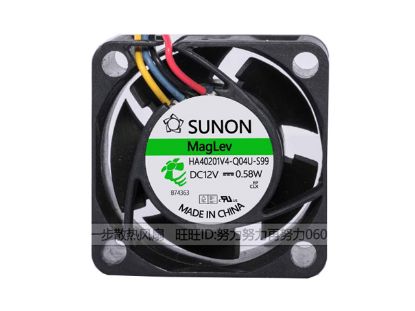 Picture of SUNON HA40201V4-Q04U-S99 Server-Square Fan HA40201V4-Q04U-S99