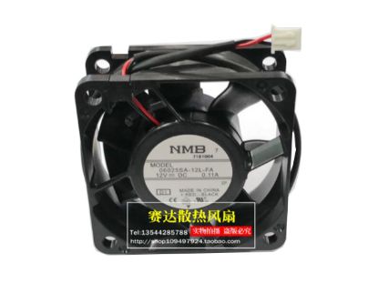 Picture of NMB-MAT / Minebea 06025SA-12L-FA Server-Square Fan 06025SA-12L-FA, D1