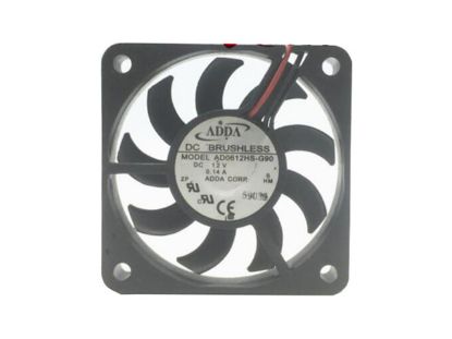 Picture of ADDA AD0612HS-G90 Server-Square Fan AD0612HS-G90, S