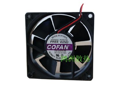 Picture of COFAN D8020H12B Server-Square Fan D8020H12B