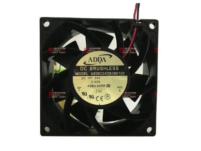 Picture of ADDA AS08024DB389100 Server-Square Fan AS08024DB389100
