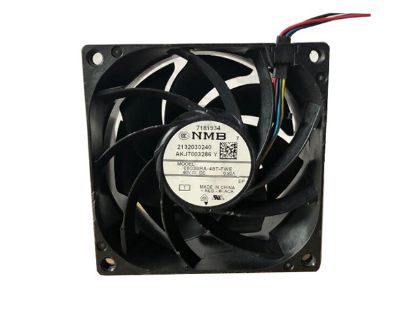 Picture of NMB-MAT / Minebea 08038RA-48T-FWE Server-Square Fan 08038RA-48T-FWE, 1