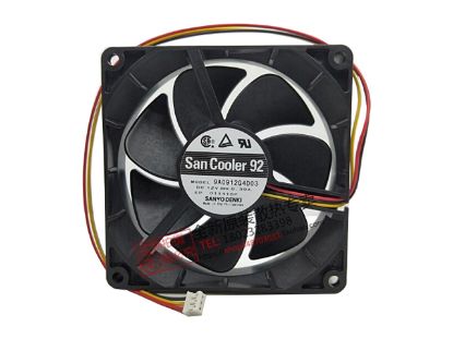 Picture of Sanyo Denki 9A0912G4D03 Server-Square Fan 9A0912G4D03