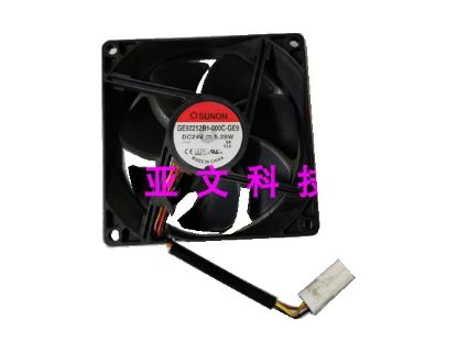 Picture of SUNON GE92252B1-000C-GE9 Server-Square Fan GE92252B1-000C-GE9