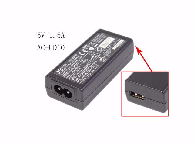 5V 1.5A, USB Port, 2-Prong AC-UD10 Sony AC Adapter (Sony) AC Adapter 5V-12V.   - Laptop parts , Laptop spares , Server parts & Automation