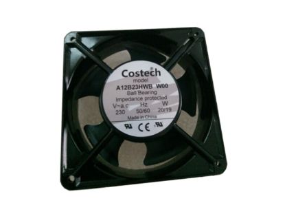 Picture of Costech A12B23HWB Server-Square Fan A12B23HWB, W00