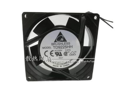 Picture of Delta Electronics TD9225HH Server-Square Fan TD9225HH, Alloy