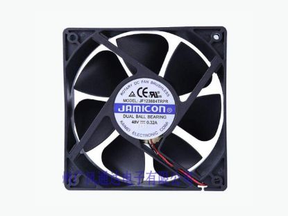 Picture of Jamicon JF1238B4TRPR Server-Square Fan JF1238B4TRPR