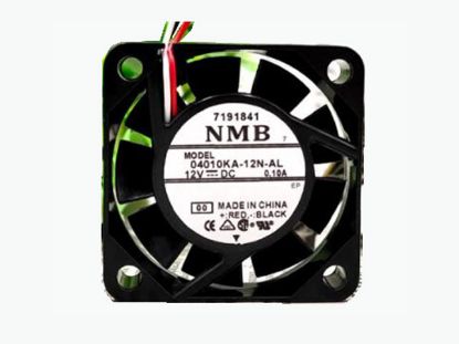 Picture of NMB-MAT / Minebea 04010KA-12N-AL Server-Square Fan 04010KA-12N-AL, 00