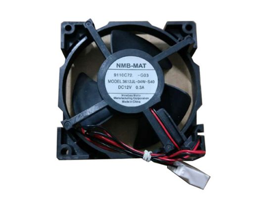 Picture of NMB-MAT / Minebea 3612JL-04W-S40 Server-Square Fan 3612JL-04W-S40, -G03