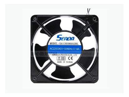 Picture of SEADA SA12038HA2BL Server-Square Fan SA12038HA2BL