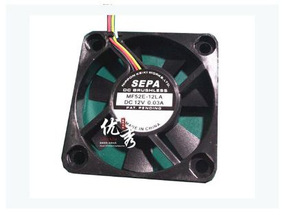Picture of SEPA MF52E-12LA Server-Square Fan MF52E-12LA