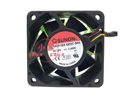 Picture of SUNON EF60251BX-Q05C-S99 Server-Square Fan EF60251BX-Q05C-S99