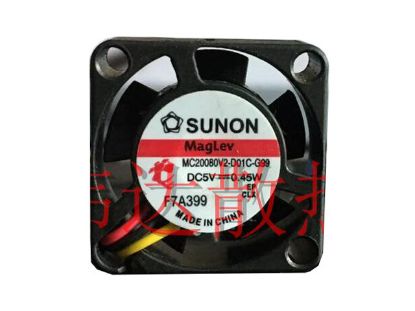Picture of SUNON MC20080V2-D01C-G99 Server-Square Fan MC20080V2-D01C-G99