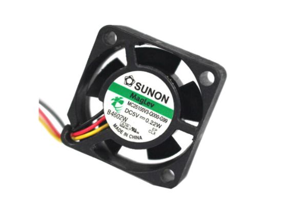 Picture of SUNON MC25100V3-Q000-G99 Server-Square Fan MC25100V3-Q000-G99