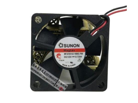 Picture of SUNON MF35101V2-1000C-F99 Server-Square Fan MF35101V2-1000C-F99