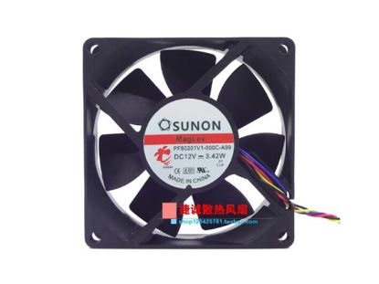 Picture of SUNON PF80201V1-000C-A99 Server-Square Fan PF80201V1-000C-A99