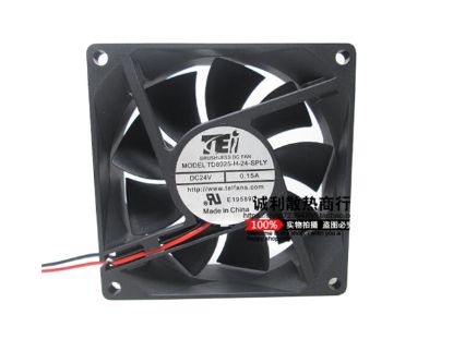 Picture of TEI TD8025-H-24-SPLY Server-Square Fan TD8025-H-24-SPLY