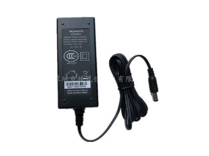 Picture of Skyworth SW024D-12002000-W AC Adapter 5V-12V SW024D-12002000-W