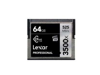 Picture of LEXAR LC64GCRBAP Card-CompactFast I LC64GCRBAP3500, 525MB/s