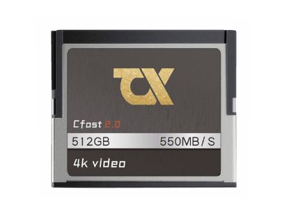 Picture of ZCX ZCX-CFAST Card-CompactFast I ZCX-CFAST-M-512GB, 550MB/s