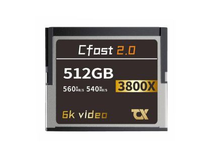 Picture of ZCX ZCX-CFAST Card-CompactFast I ZCX-CFAST-512GB, 560MB/s